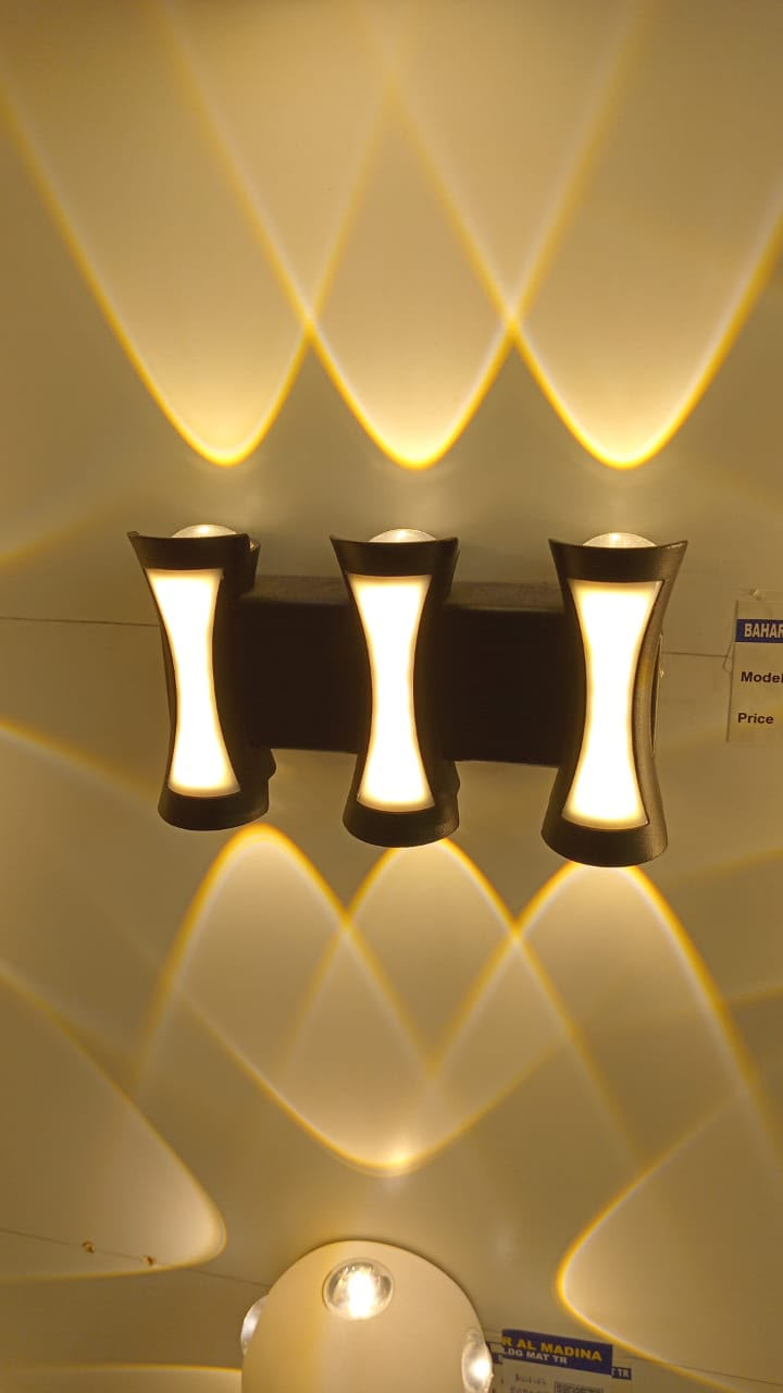 Architectural wall lighting fixtures for building and fit-out supply